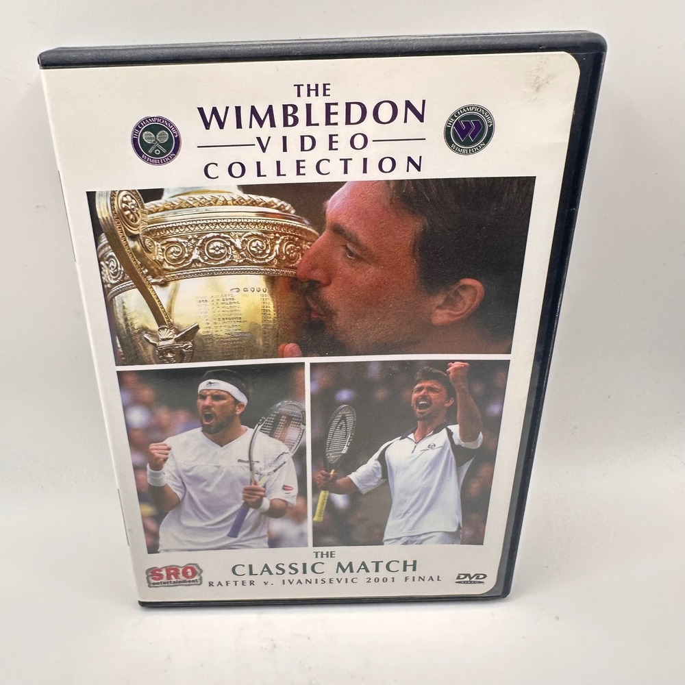 Wimbledon Video Collection The Classic Match Rafter v Ivanisevic 2001 Final DVD